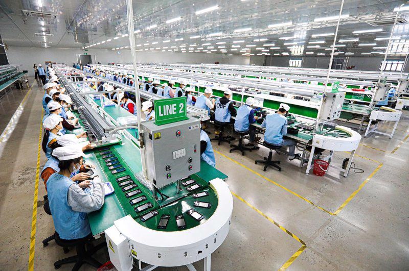 Việt Nam giàu kinh nghiệm về sản xuất hàng điện tử.