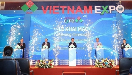 Khai mạc Hội chợ Thương mại Quốc tế Vietnam Expo 2024