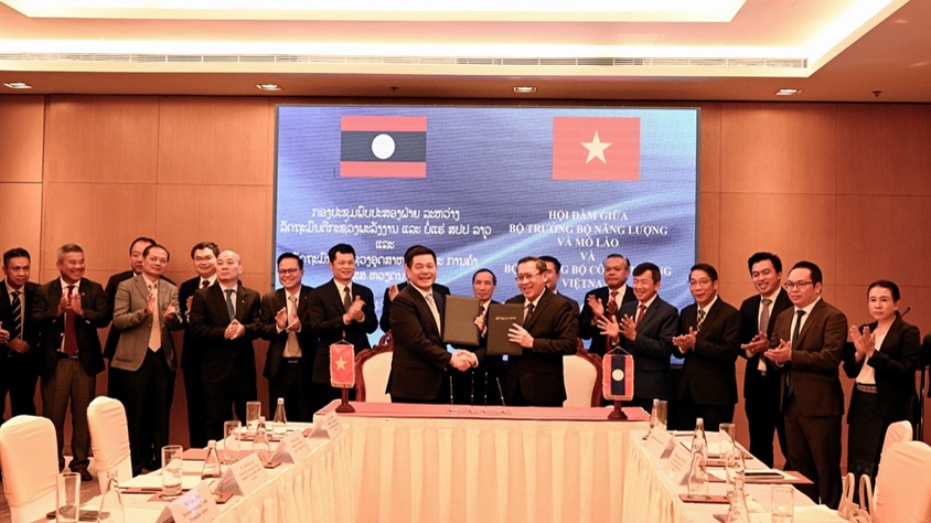 Việt Nam - Lào thắt chặt hợp tác phát triển năng lượng, khoáng sản