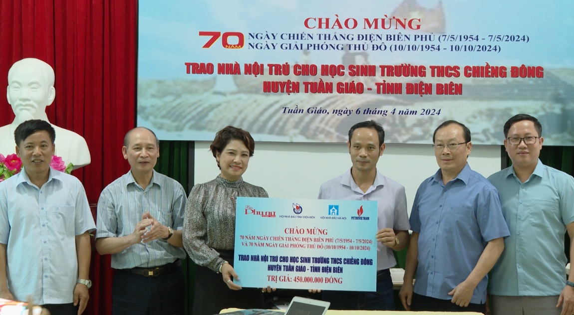 Hỗ trợ xây nhà nội trú cho học sinh tỉnh Điện Biên