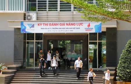 Trường Đại học Dầu khí Việt Nam tổ chức thành công điểm thi số 71, kỳ thi đánh giá năng lực đợt 1 năm 2024
