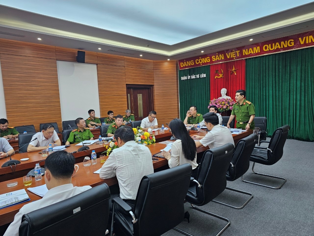 Hà Nội: Quận Bắc Từ Liêm rà soát, đánh giá tiến độ chất lượng, hiệu quả công tác PCCC&CNCH