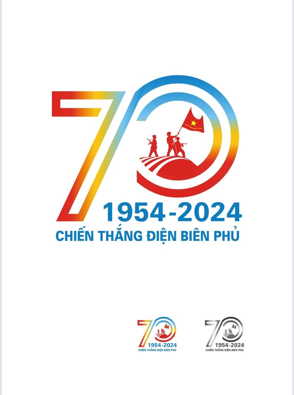Phê duyệt mẫu biểu trưng tuyên truyền kỷ niệm 70 năm Chiến thắng Điện Biên Phủ