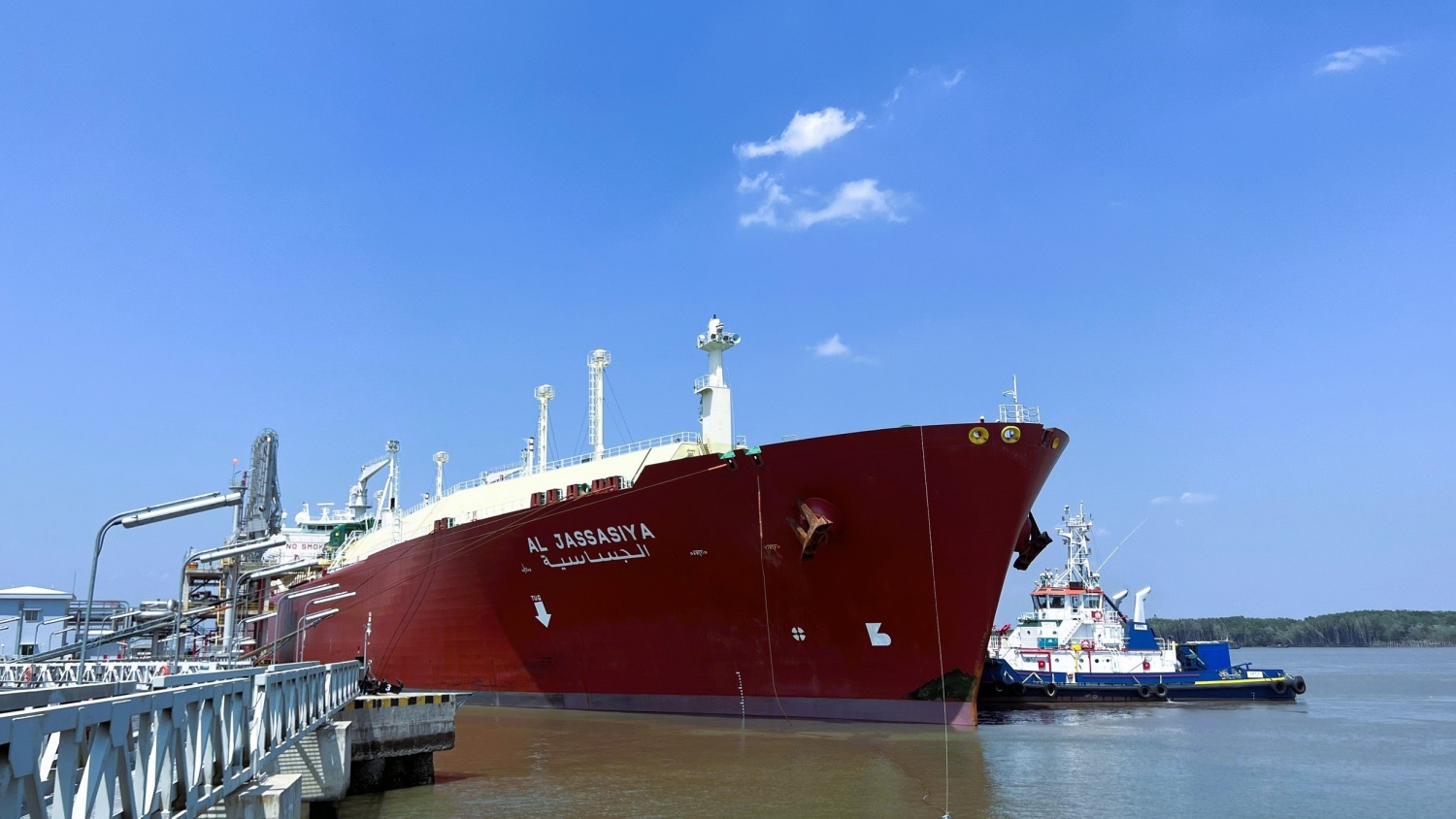Chuyến tàu LNG nhập khẩu thứ 2 về Việt Nam chuẩn bị cung cấp cho phát điện