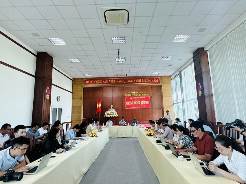 Bà Rịa - Vũng Tàu tổ chức hội nghị giao ban báo chí quý I năm 2024