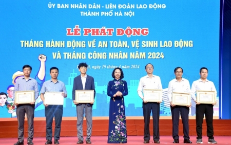 Hà Nội: Phát động Tháng hành động về An toàn, vệ sinh lao động năm 2024