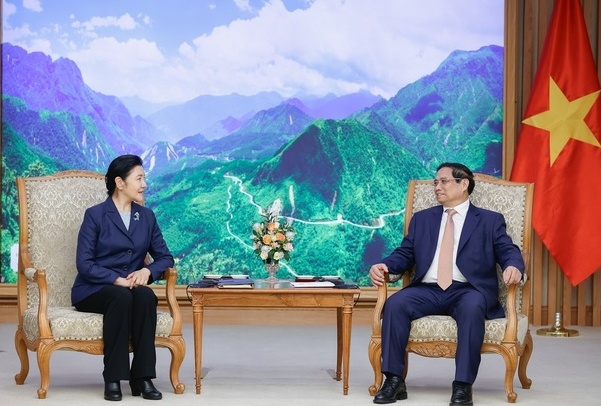 Thủ tướng tiếp Bộ trưởng Bộ Tư pháp Trung Quốc