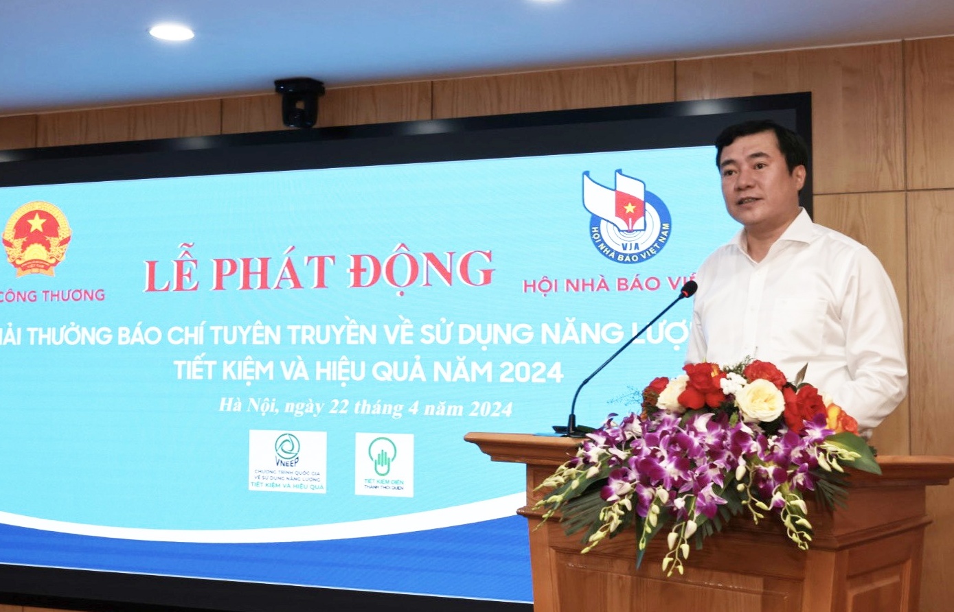 Phát động Giải báo chí toàn quốc tuyên truyền sử dụng năng lượng tiết kiệm và hiệu quả năm 2024