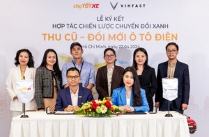 VinFast hợp tác Chợ Tốt triển khai chương trình “Thu cũ - Đổi mới ô tô điện”