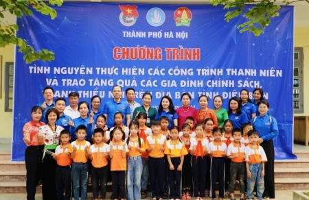 Nhiều hoạt động ý nghĩa hỗ trợ thiếu nhi và nhân dân tỉnh Điện Biên