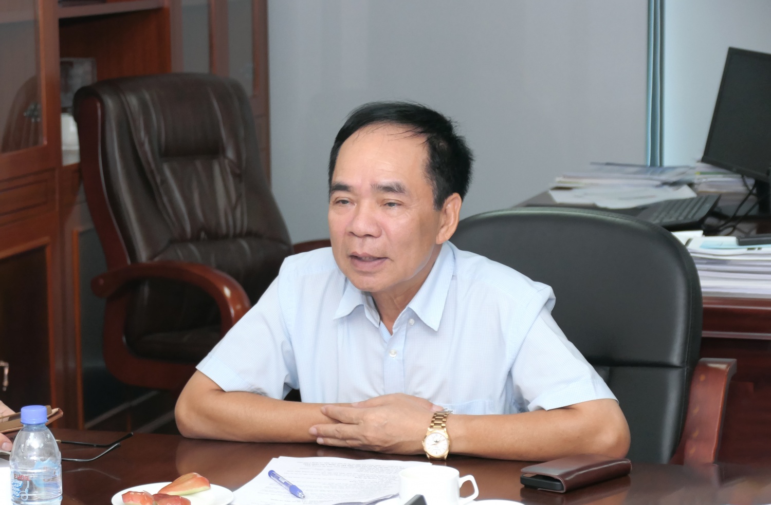 TS. Nguyễn Quốc Thập - Chủ tịch Hội Dầu khí Việt Nam kết luận cuộc họp