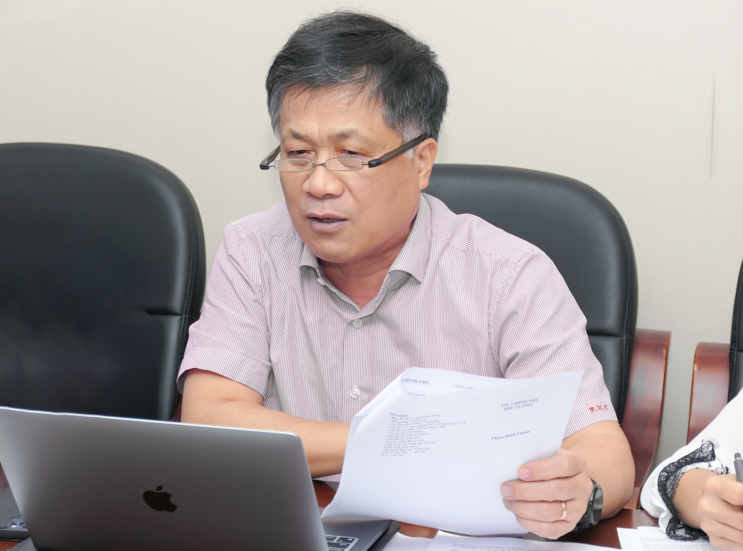 TS. Phan Ngọc Trung, Trưởng Ban Tư vấn phản biện VPA phát biểu