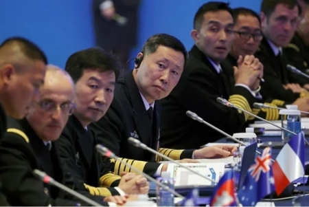 Quan chức hải quân Mỹ - Trung - Nga họp riêng giữa lúc căng thẳng khu vực gia tăng