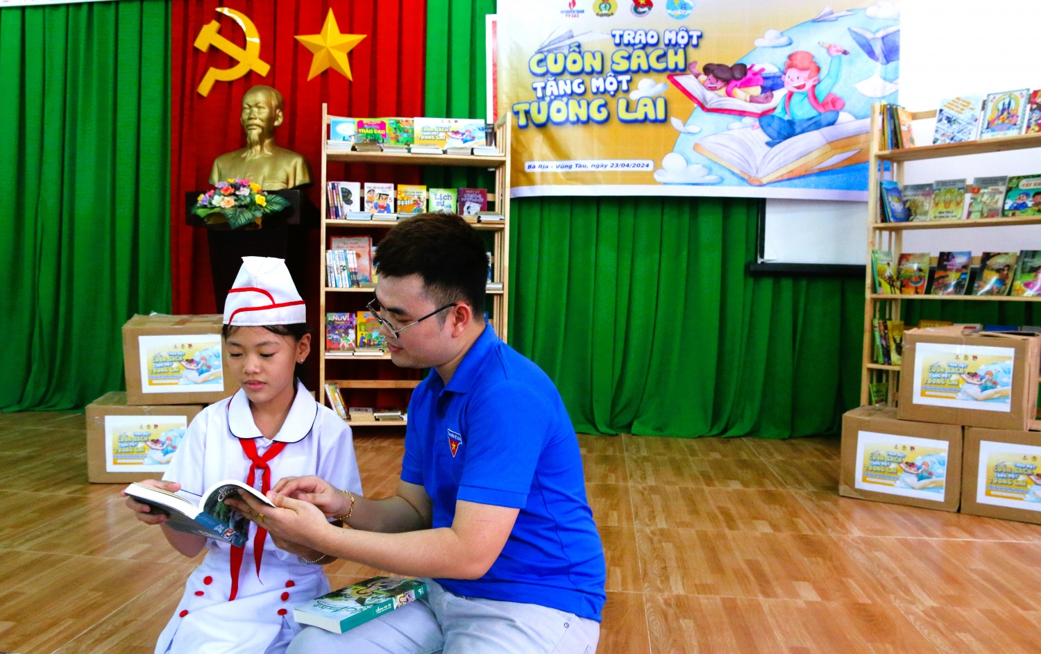 Đoàn Thanh niên PV GAS lan tỏa và ươm mầm văn hóa đọc tại các trường tiểu học