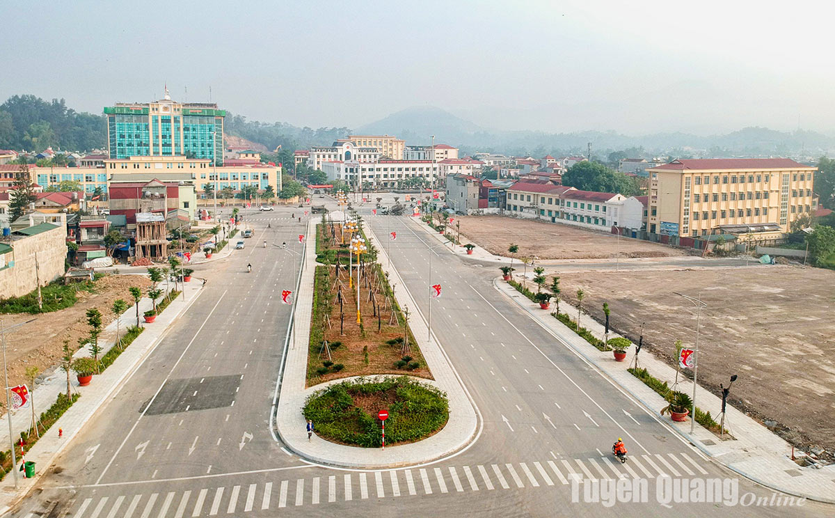 Diện mạo mới của thành phố Điện Biên Phủ sau 70 năm giải phóng