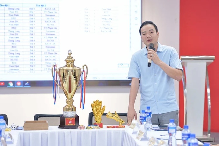 Cựu tuyển thủ quốc gia Vũ Như Thành làm đại sứ giải bóng đá Summer League 2024 Natrumax
