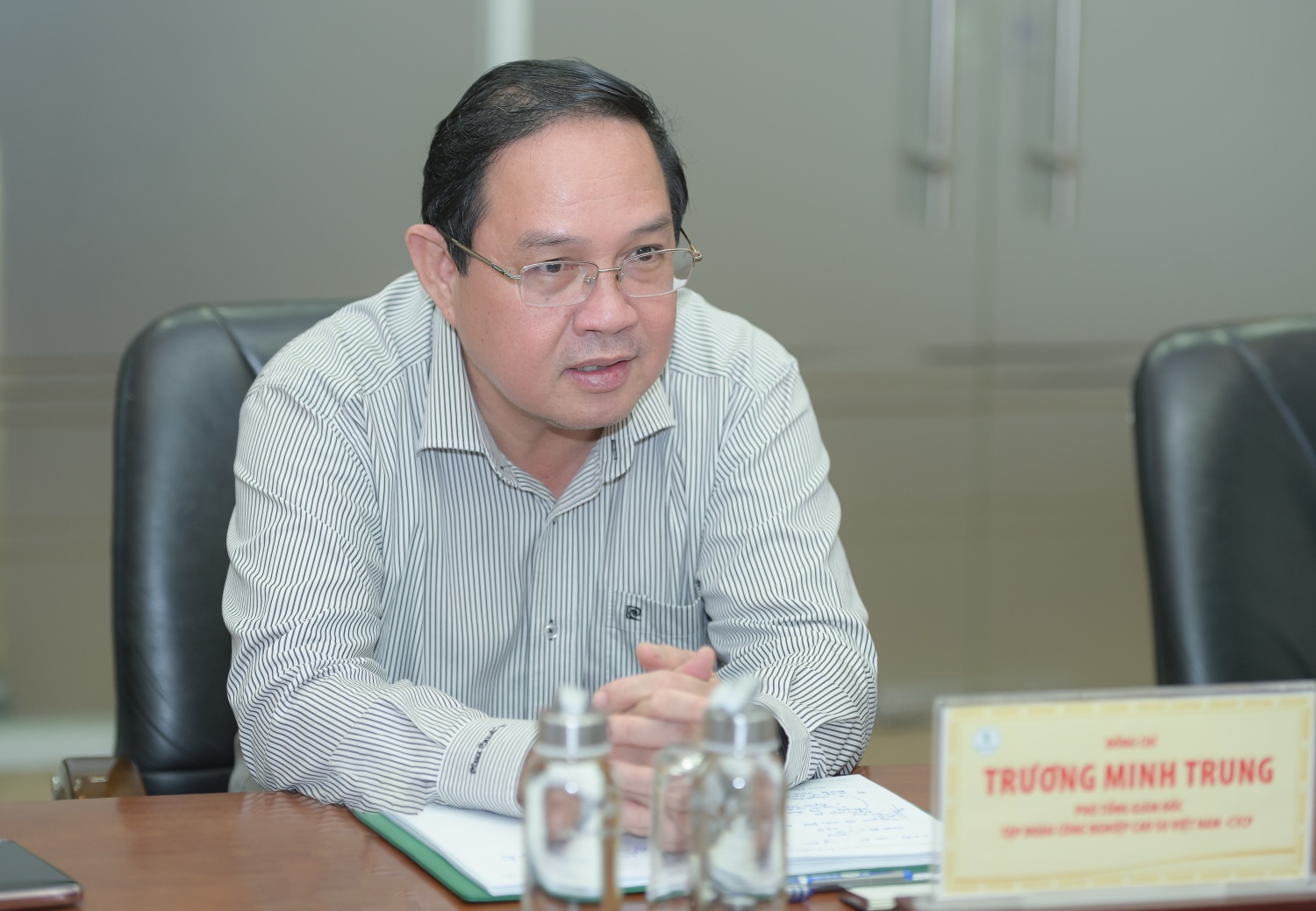 Ông Trương Minh Trung – Phó Tổng giám đốc Tập đoàn Công nghiệp Cao su Việt Nam