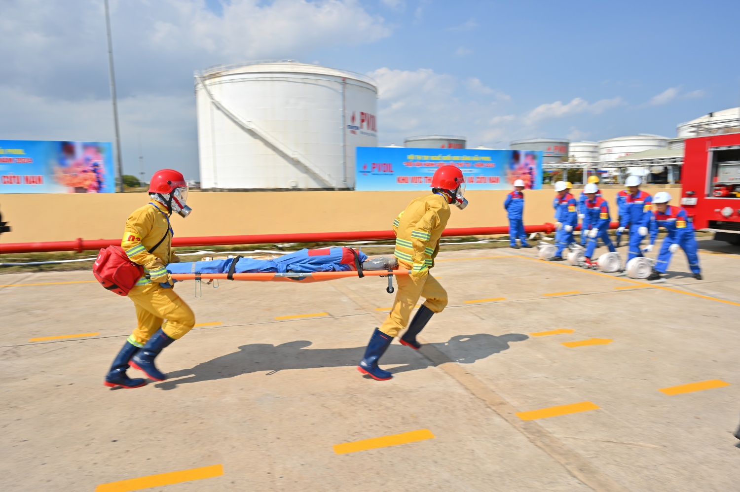 PVOIL tổ chức thành công Hội thi tay nghề khối kho xăng dầu “Đội vận hành giỏi” lần thứ tư - năm 2024