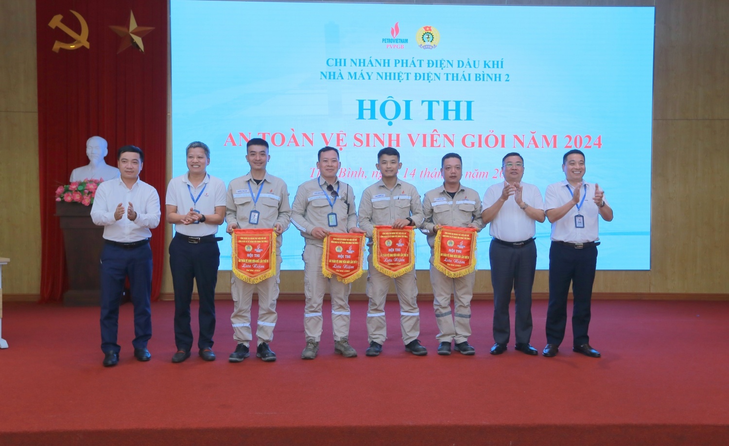 NMNĐ Thái Bình 2  tổ chức Hội thi An toàn vệ sinh viên giỏi lần thứ I năm 2024