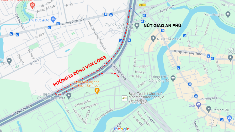 TP HCM: Tiếp tục điều chỉnh tổ chức giao thông khu vực nút giao An Phú