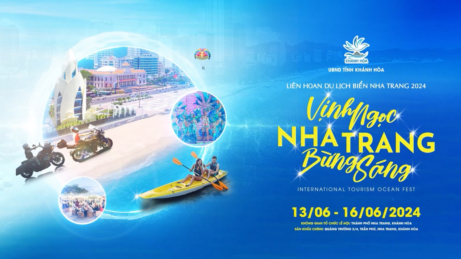 Liên hoan Du lịch biển Nha Trang năm 2024 sẽ diễn ra từ ngày 13-16/6. (Ảnh: Internet)