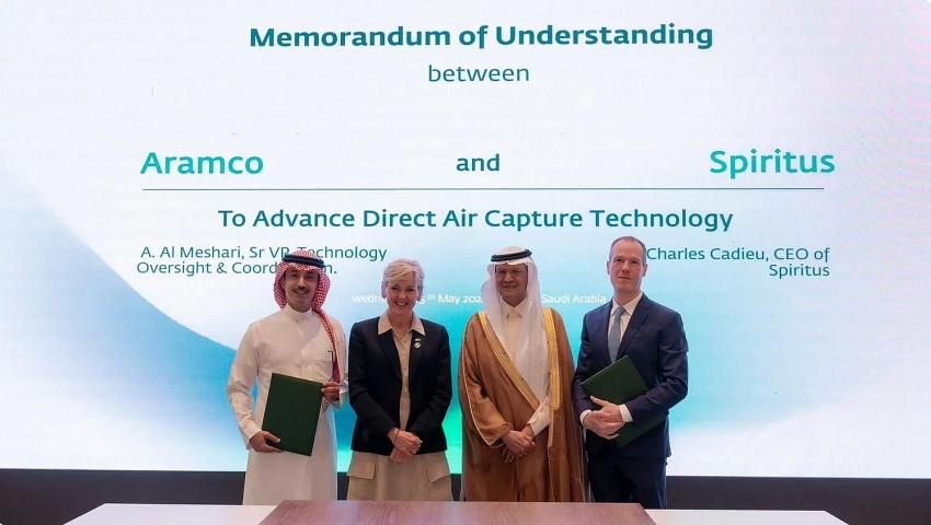 Lễ ký biên bản ghi nhớ (Mou) giữa Saudi Aramco và các công ty Mỹ 