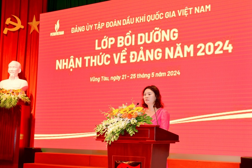 Đảng ủy Tập đoàn khai giảng Lớp bồi dưỡng nhận thức về Đảng năm 2024 khu vực Vũng Tàu