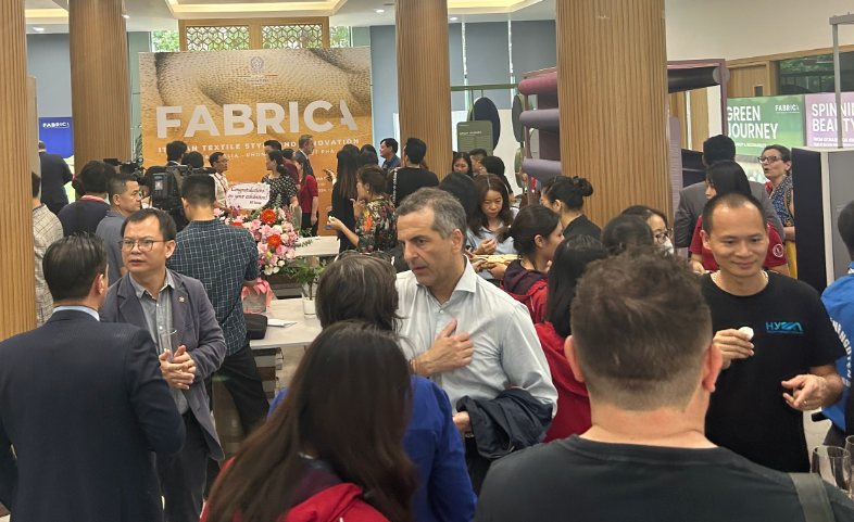 Triển lãm FABRICA: Kết nối, thúc đẩy hợp tác dệt may Việt Nam - Italia