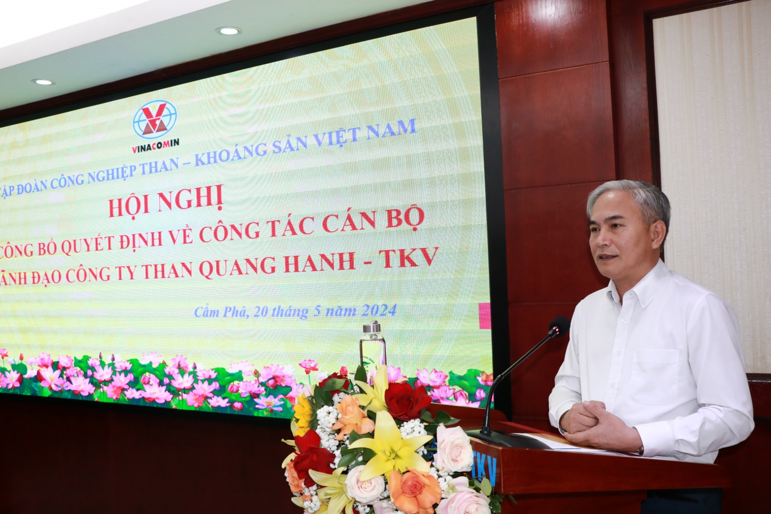 TKV công bố và trao quyết định bổ nhiệm Giám đốc Công ty Than Quang Hanh