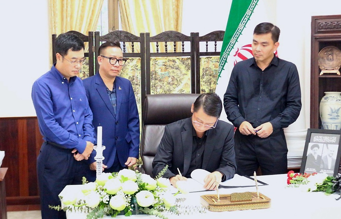 Petrovietnam/PVEP chia buồn với Đại sứ quán Iran tại Việt Nam