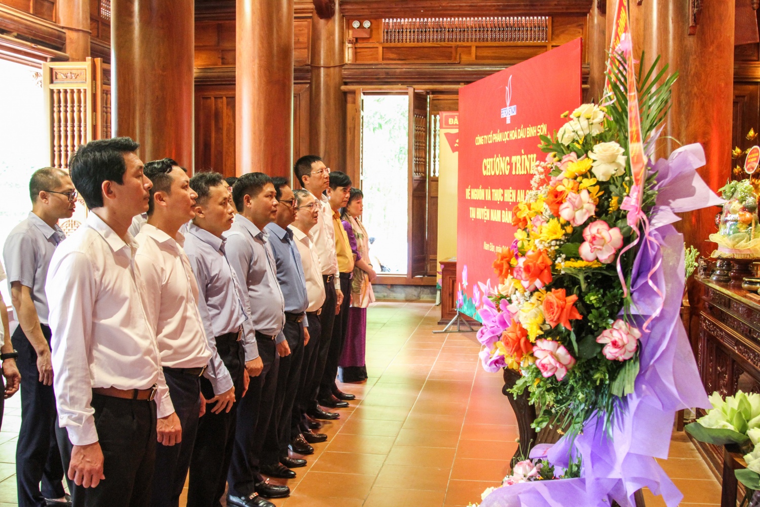 BSR tổ chức về nguồn và thực hiện an sinh xã hội tại quê hương Chủ tịch Hồ Chí Minh