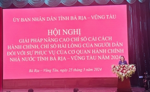 Bà Rịa - Vũng Tàu: Nâng cao Chỉ số cải cách hành chính, Chỉ số hài lòng của người dân