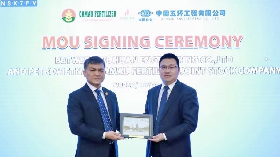PVCFC và Wuhuan chính thức ký kết hợp tác mở rộng tiềm năng phát triển