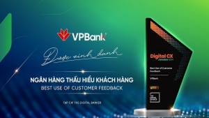 VPBank giành giải thưởng “Ngân hàng thấu hiểu khách hàng"