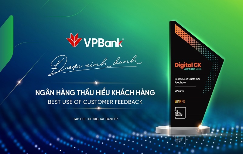 VPBank giành giải thưởng “Ngân hàng thấu hiểu khách hàng