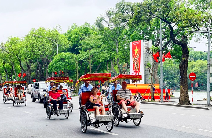Hà Nội đón 496.500 lượt khách du lịch quốc tế trong tháng 5/2024