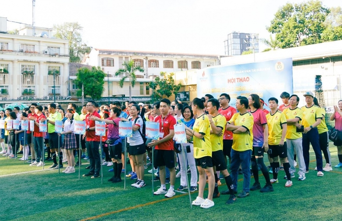 PVTrans tổ chức Hội thao kỷ niệm 22 năm thành lập: "Một đội ngũ, một mục tiêu"