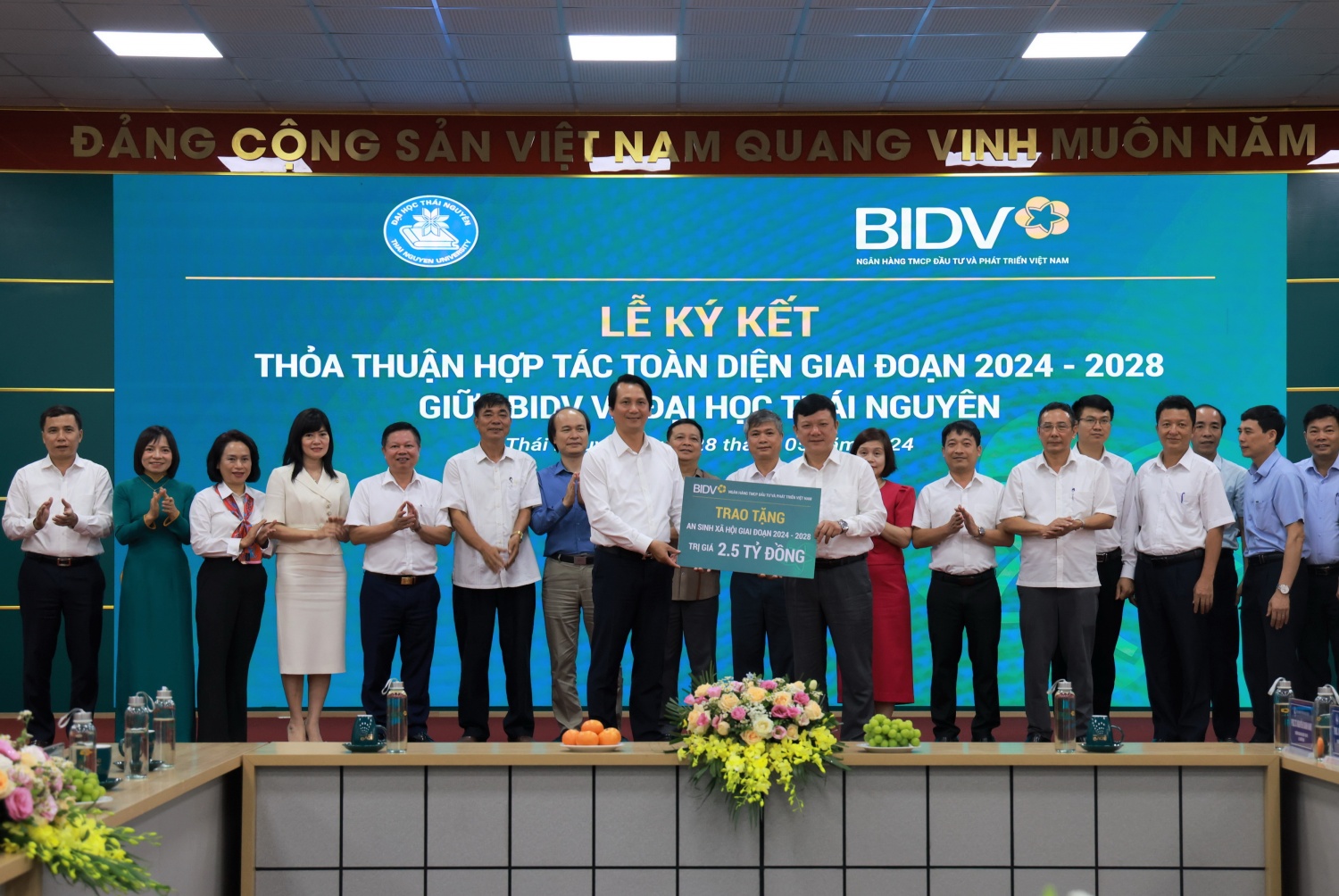 BIDV và Đại học Thái Nguyên tăng cường hợp tác