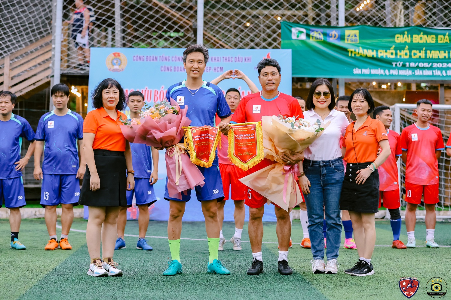 Sôi nổi Giải bóng đá khu vực phía Nam của Công đoàn cơ sở PVEP Hồ Chí Minh