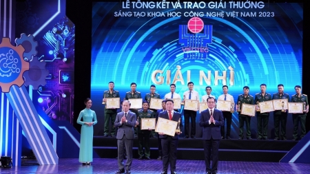 EVN có 2 công trình đạt giải thưởng Sáng tạo khoa học công nghệ Việt Nam năm 2023