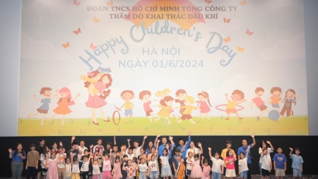 Đoàn Thanh niên PVEP tổ chức chương trình mừng Ngày Quốc tế Thiếu nhi 1/6 cho con em CBCNV