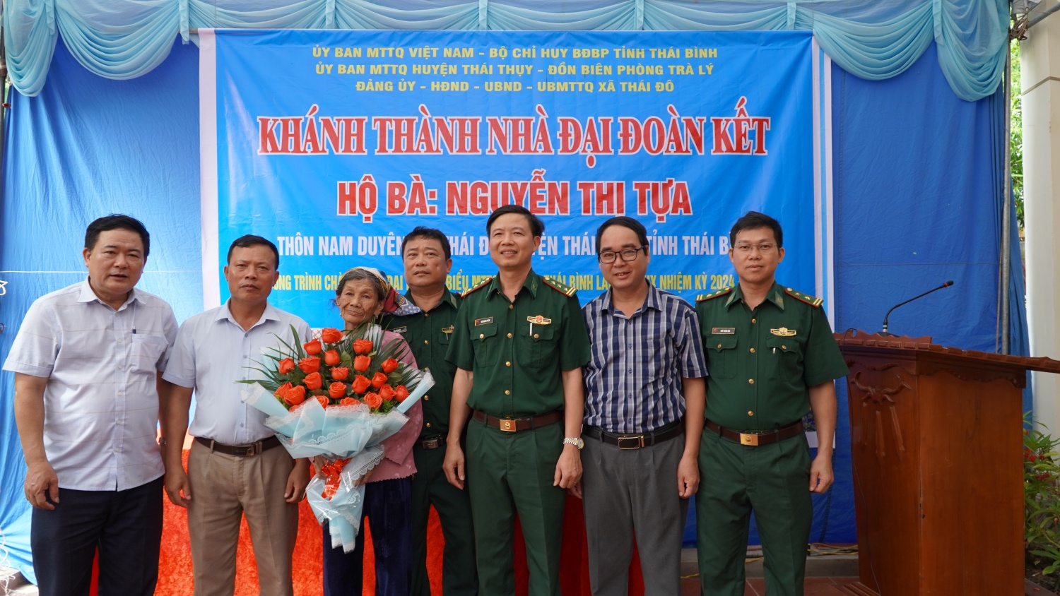 NMNĐ Thái Bình 2 hỗ trợ xây dựng nhà Đại đoàn kết trên địa bàn tỉnh Thái Bình