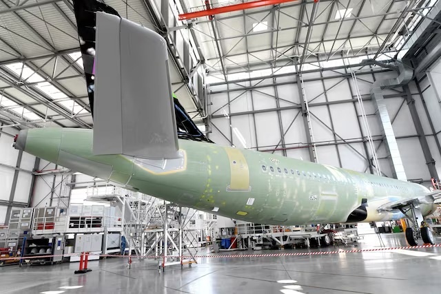 Số lượng giao hàng của Airbus giảm 16% trong tháng 5