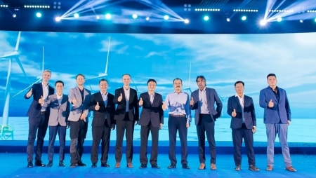 PTSC đạt mốc 6 triệu giờ làm việc an toàn và hoàn thành chân đế đầu tiên cho Dự án Điện gió ngoài khơi Greater Changhua 2b&4