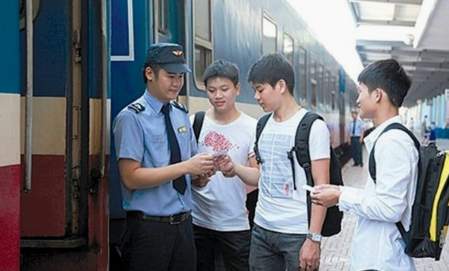 Ngành đường sắt giảm giá vé cho học sinh đi thi và nhập học năm 2024
