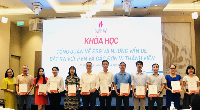 Petrovietnam tổ chức khóa đào tạo thứ hai về ESG cho CBCNV năm 2024