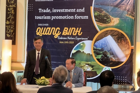 Hội nghị xúc tiến đầu tư và du lịch Quảng Bình tại Bỉ
