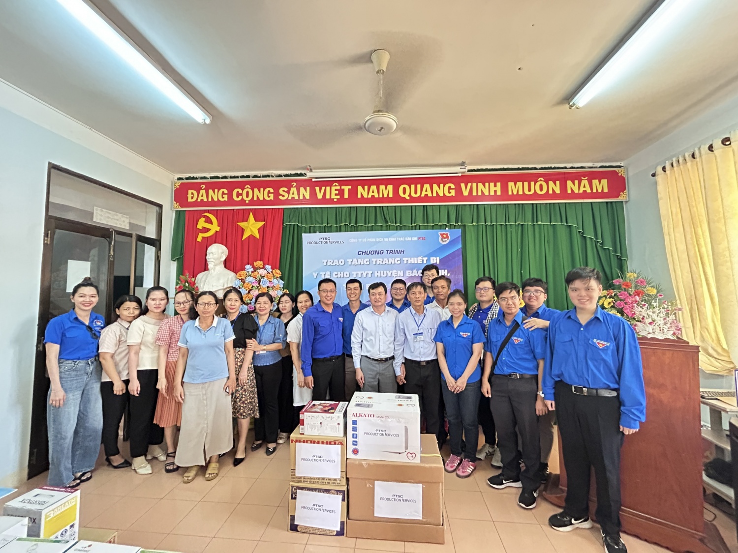 Tuổi trẻ PPS thực hiện an sinh xã hội và tập huấn công tác Đoàn năm 2024 tại Bình Thuận