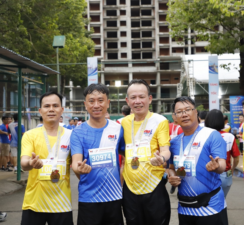 Hàng nghìn runners tham gia giải chạy Vietsovpetro Run 2024