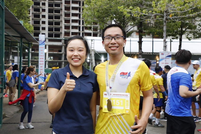 Hàng nghìn runners tham gia giải chạy Vietsovpetro Run 2024